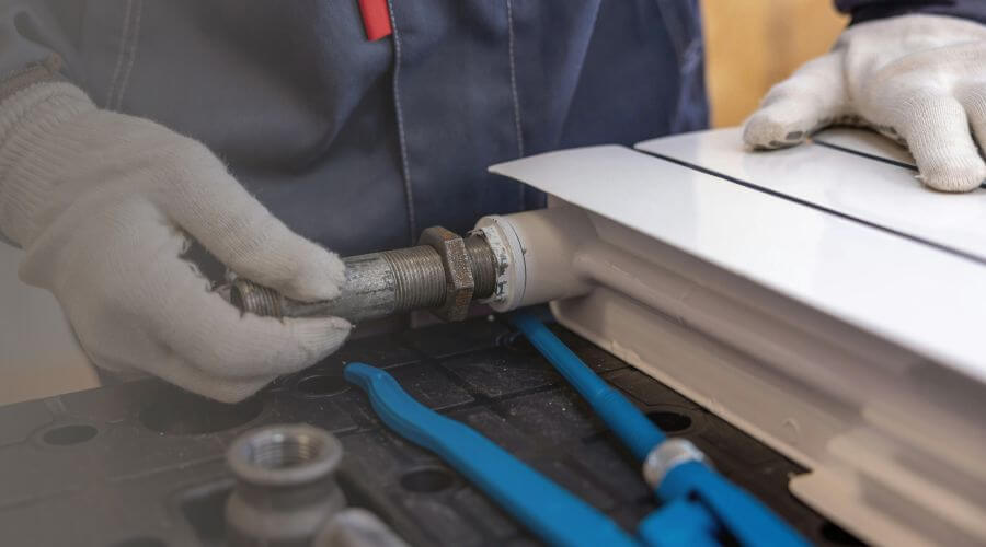Gas Line Leak Repair in Round Top, TX